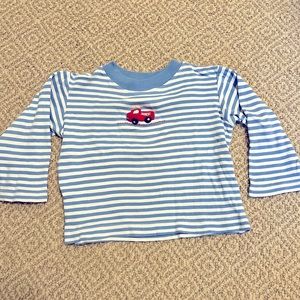 Claire and Charlie 3T Fire Truck embroidered Shirt